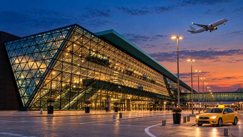 Terminal del aeropuerto de Cracovia-Balice
